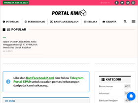 'kini.my' screenshot