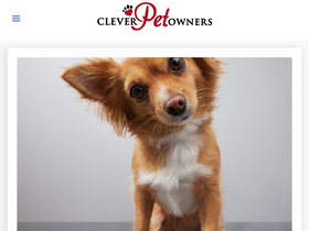 'cleverpetowners.com' screenshot