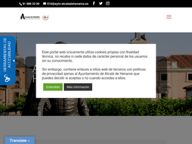 'medioambiente.ayto-alcaladehenares.es' screenshot