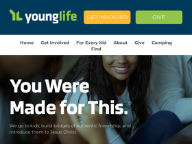 'planoarea.younglife.org' screenshot