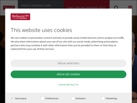 'resound.com' screenshot