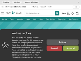 'ecco-verde.com' screenshot