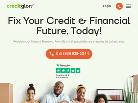 'creditglory.com' screenshot