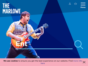 'marlowetheatre.com' screenshot