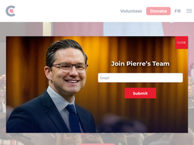 'conservative.ca' screenshot