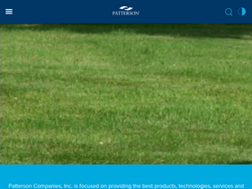 'pattersoncompanies.com' screenshot