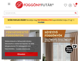 'fuggonyfutar.hu' screenshot