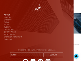 'bayyinah.com' screenshot