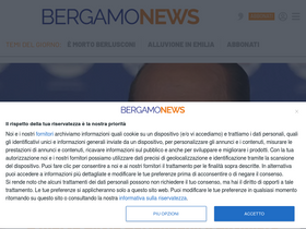 'bergamonews.it' screenshot
