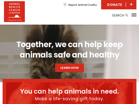 'arlboston.org' screenshot