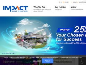 'impact.co.th' screenshot