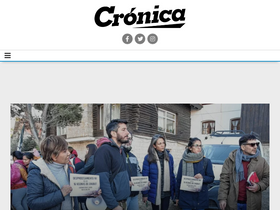 'diariocronica.com.ar' screenshot