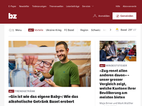 'bzbasel.ch' screenshot