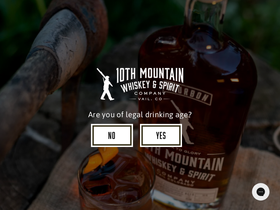 10thwhiskey.com homepage screenshot