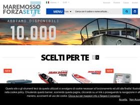 'maremossoforzasette.it' screenshot