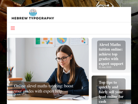 hebrewtypography.com