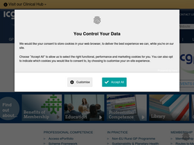 'icgp.ie' screenshot