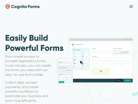 'cognitoforms.com' screenshot