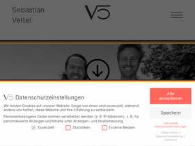 'sebastianvettel.de' screenshot