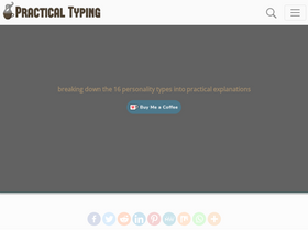 'practicaltyping.com' screenshot