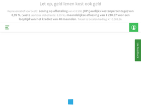 'cetelem.be' screenshot