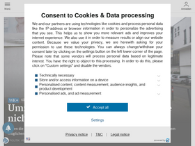 'weser-kurier.de' screenshot