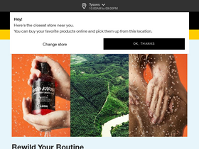 'lushusa.com' screenshot