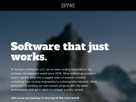 'synapse.to' screenshot