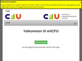 'mitcfu.dk' screenshot