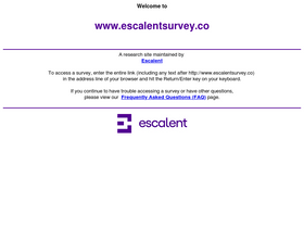escalentsurvey.co