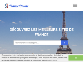 'franceonline.fr' screenshot