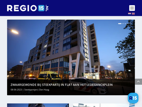 'regio15.nl' screenshot