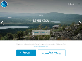 'levi.fi' screenshot