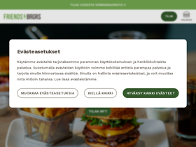 'friendsandbrgrs.fi' screenshot