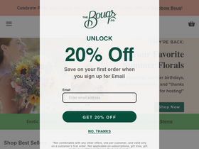 'bouqs.com' screenshot