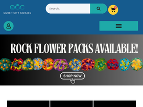 'queencitycorals.com' screenshot