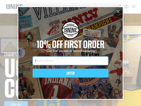 '19nine.com' screenshot