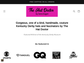 thehatdoctor.com homepage screenshot