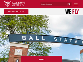 'bsu.edu' screenshot