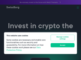'swissborg.com' screenshot