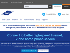 'bendbroadband.com' screenshot