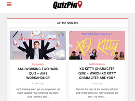 'quizpin.com' screenshot