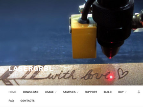 'lasergrbl.com' screenshot