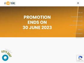 'ajobthing.com' screenshot