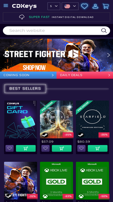 G2a on sale like stores