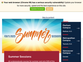 'fdu.edu' screenshot