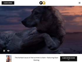 'gq.com' screenshot