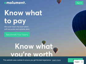 'emolument.com' screenshot