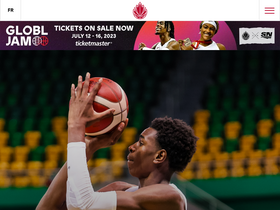 'basketball.ca' screenshot
