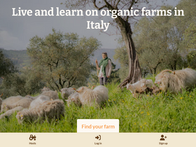 'wwoof.it' screenshot